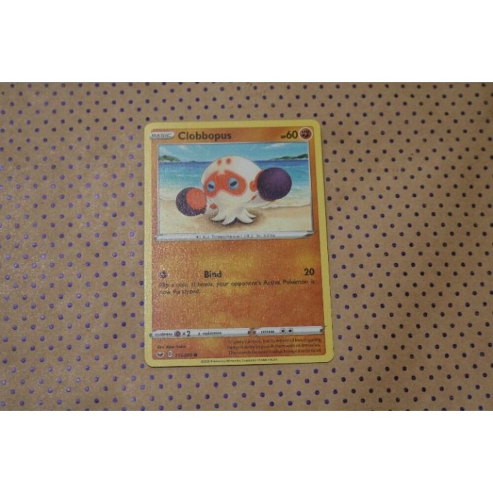 Clobbopus 111/202 Pokemon Card (2020)